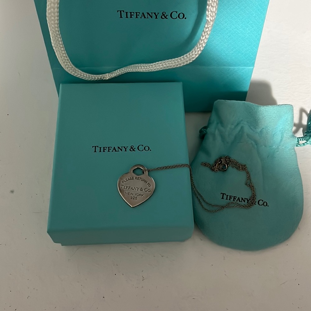 Return to Tiffany heart necklace